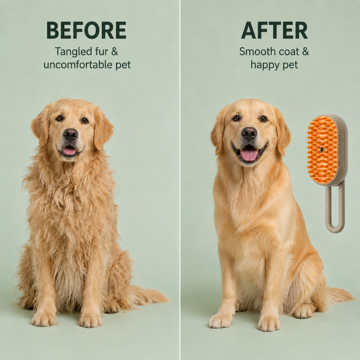 UREVOX™ 4-in-1 Steamy Pet Grooming Brush