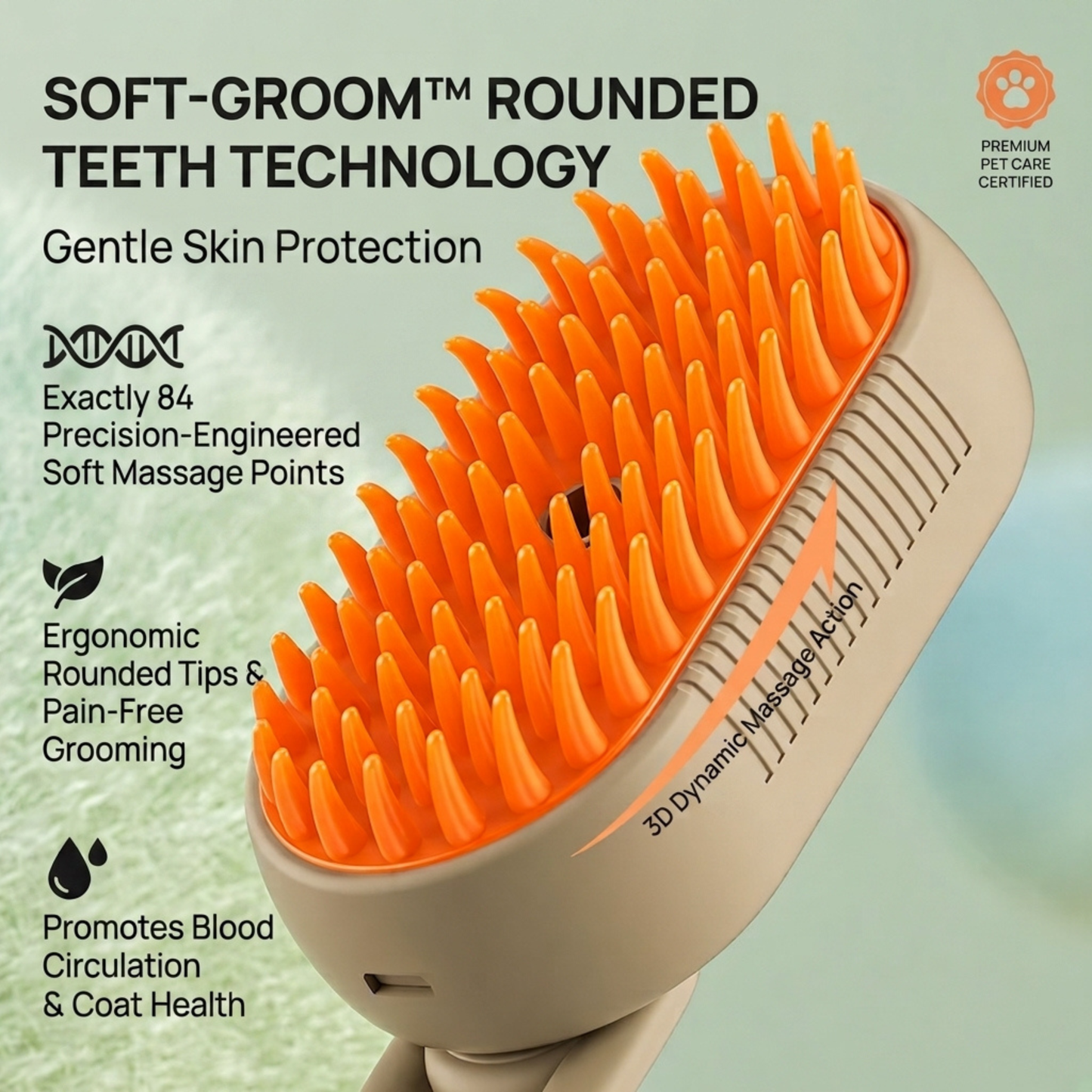 UREVOX™ 4-in-1 Steamy Pet Grooming Brush