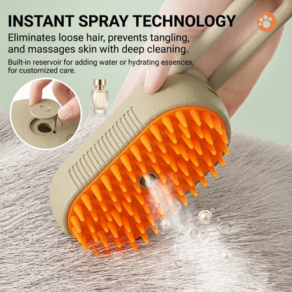 UREVOX™ 4-in-1 Steamy Pet Grooming Brush