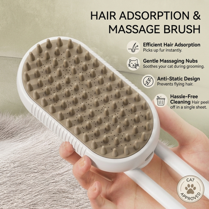 UREVOX™ 4-in-1 Steamy Pet Grooming Brush